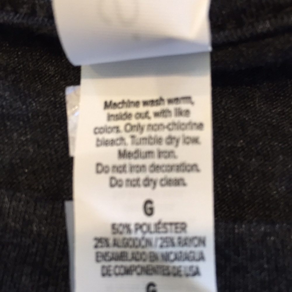 Forever Lab Tee Shirt Top Gray Short Sleeve Large - Picture 3 of 3